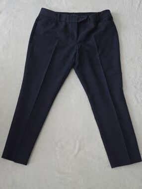 Women's Navy Dress Pants - Classic Tailored Trousers